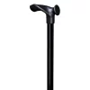 Gastrock Bastone da passeggio ergonomico - Nero - Impugnatura comfort - Sinistro