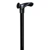Gastrock Bastone da passeggio ergonomico - Nero - Impugnatura comfort - Per destrimani