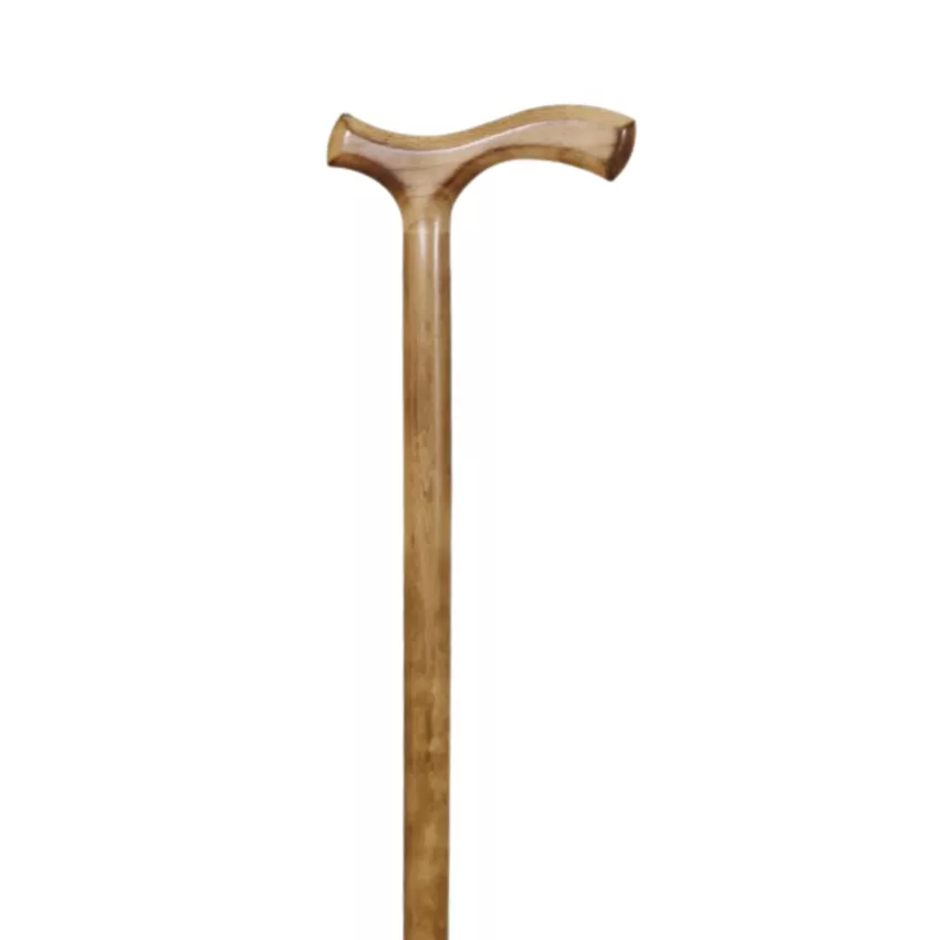Bastone da passeggio in legno di faggio 18 mm marrone chiaro