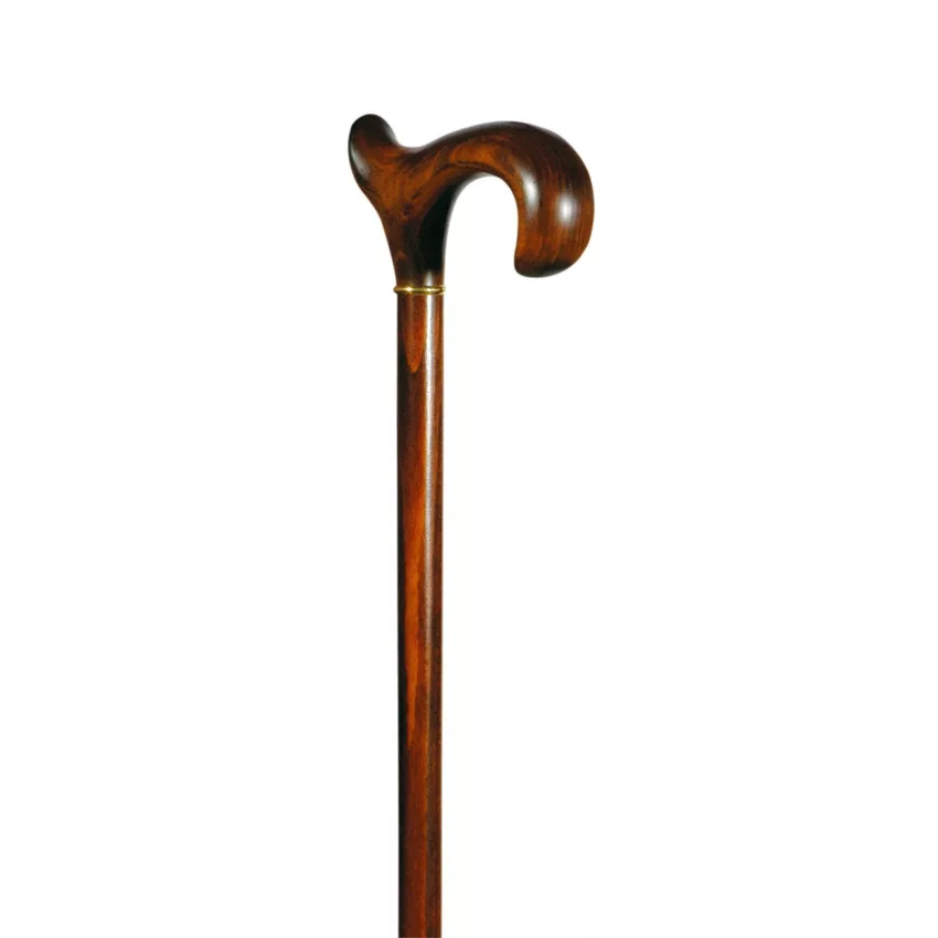 classic canes Bastone da passeggio ergonomico in legno massiccio per destrimani