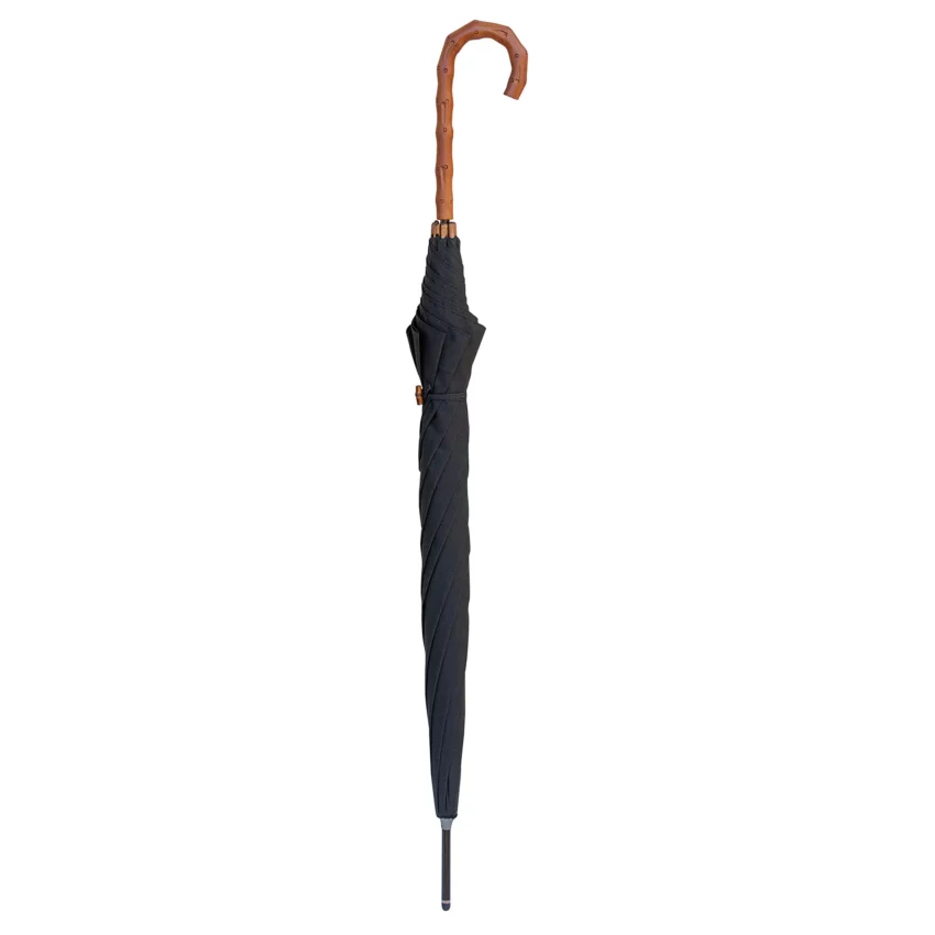 Ombrello con manico in legno laminato, 104 cm di tela