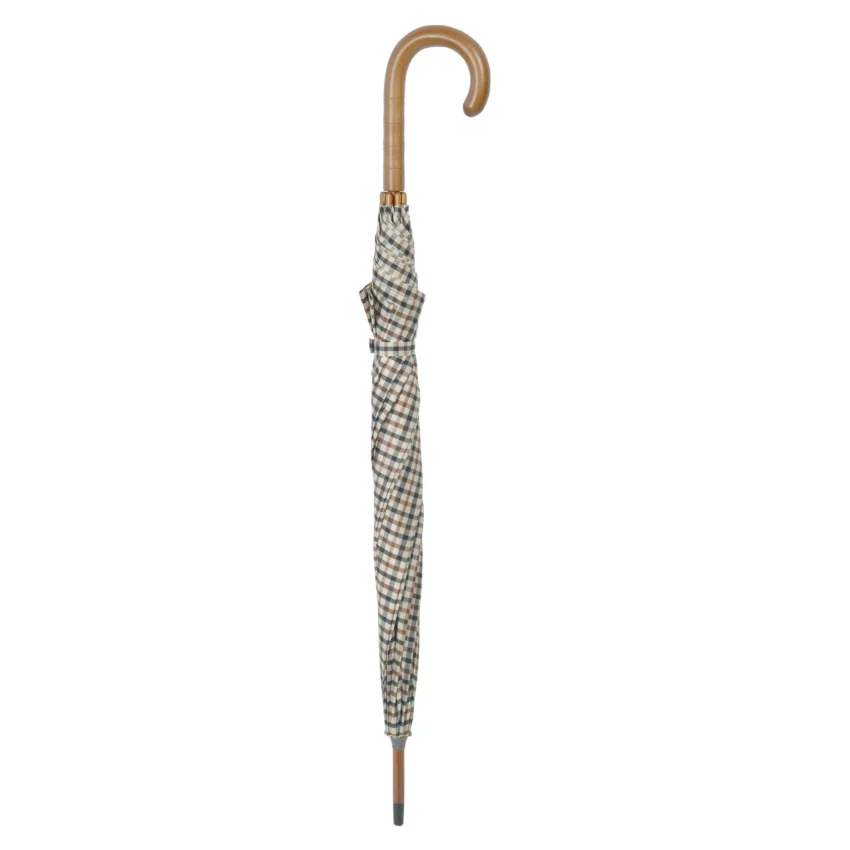 Ombrello con manico in legno da 102 cm e tessuto in poliestere