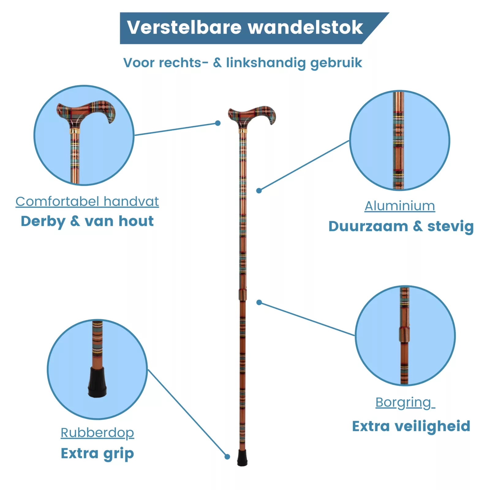 Caratteristiche del bastone da passeggio