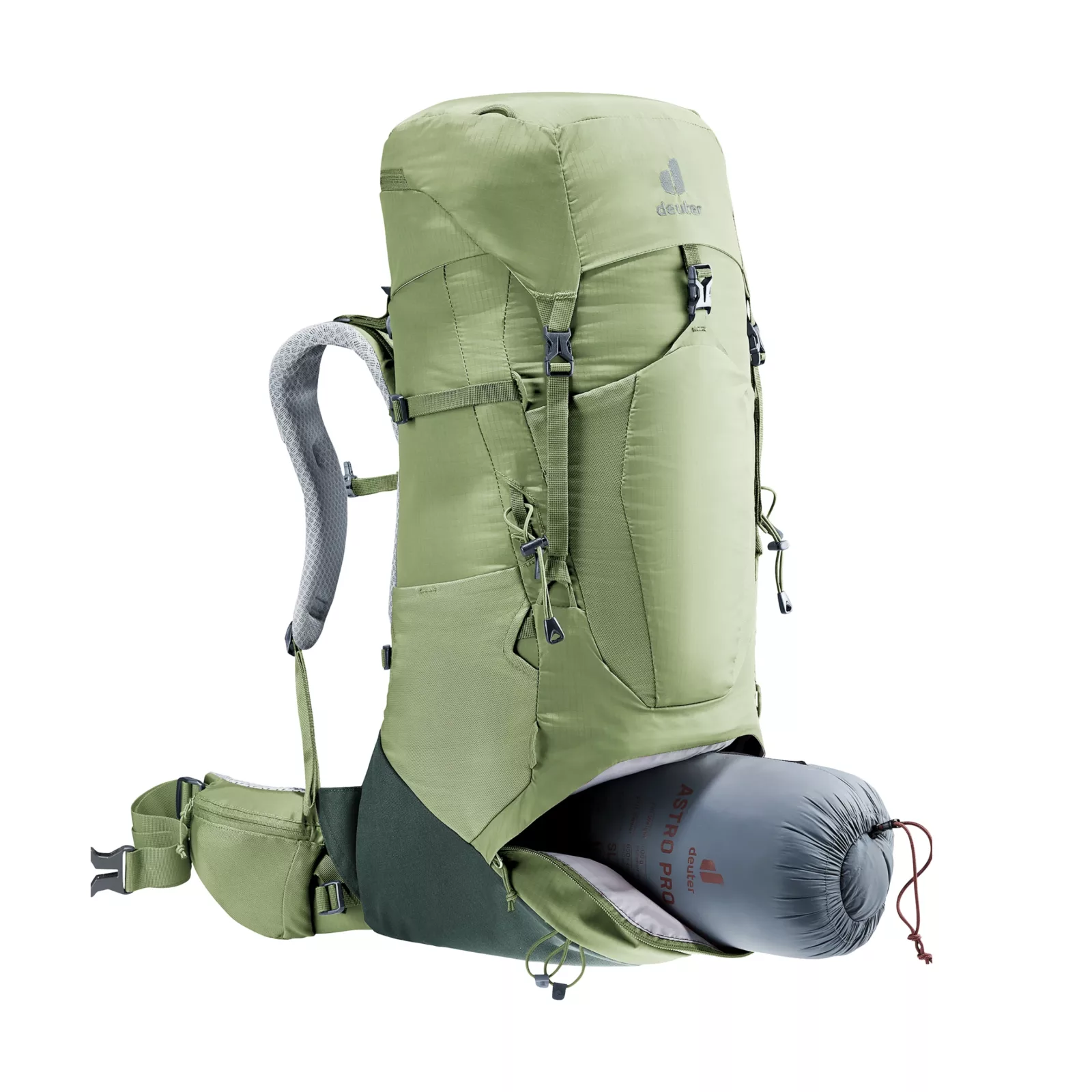 deuter Backpack Aircontact Lite 35+10 SL – Verde – Donna