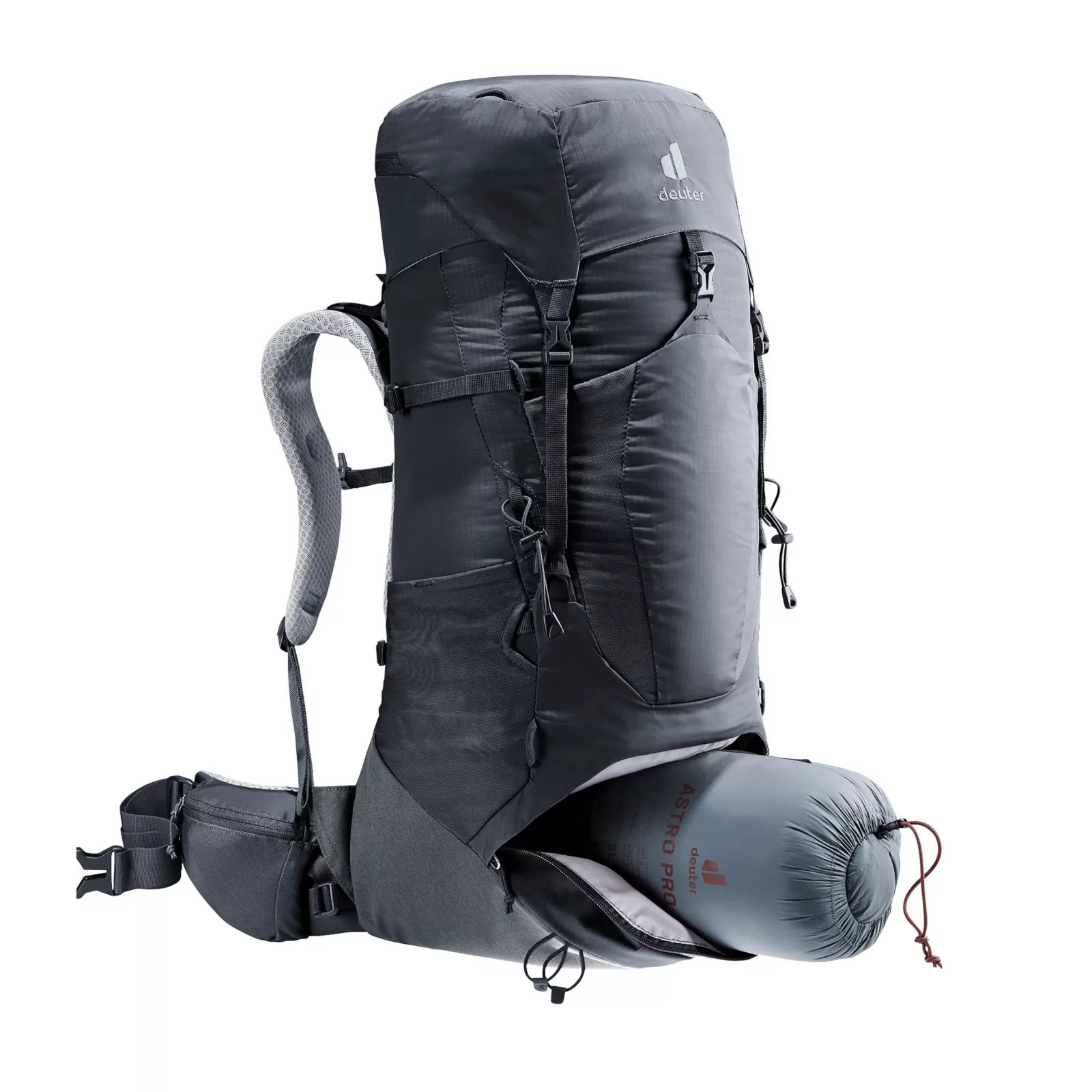 deuter Backpack Aircontact Lite 35+10 SL – Antracite – Donna