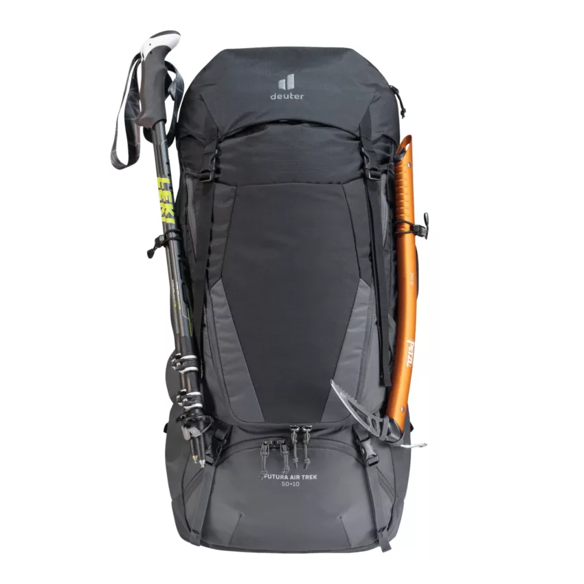 deuter Backpack Futura Air Trek 50+10 – Uomo – Antracite