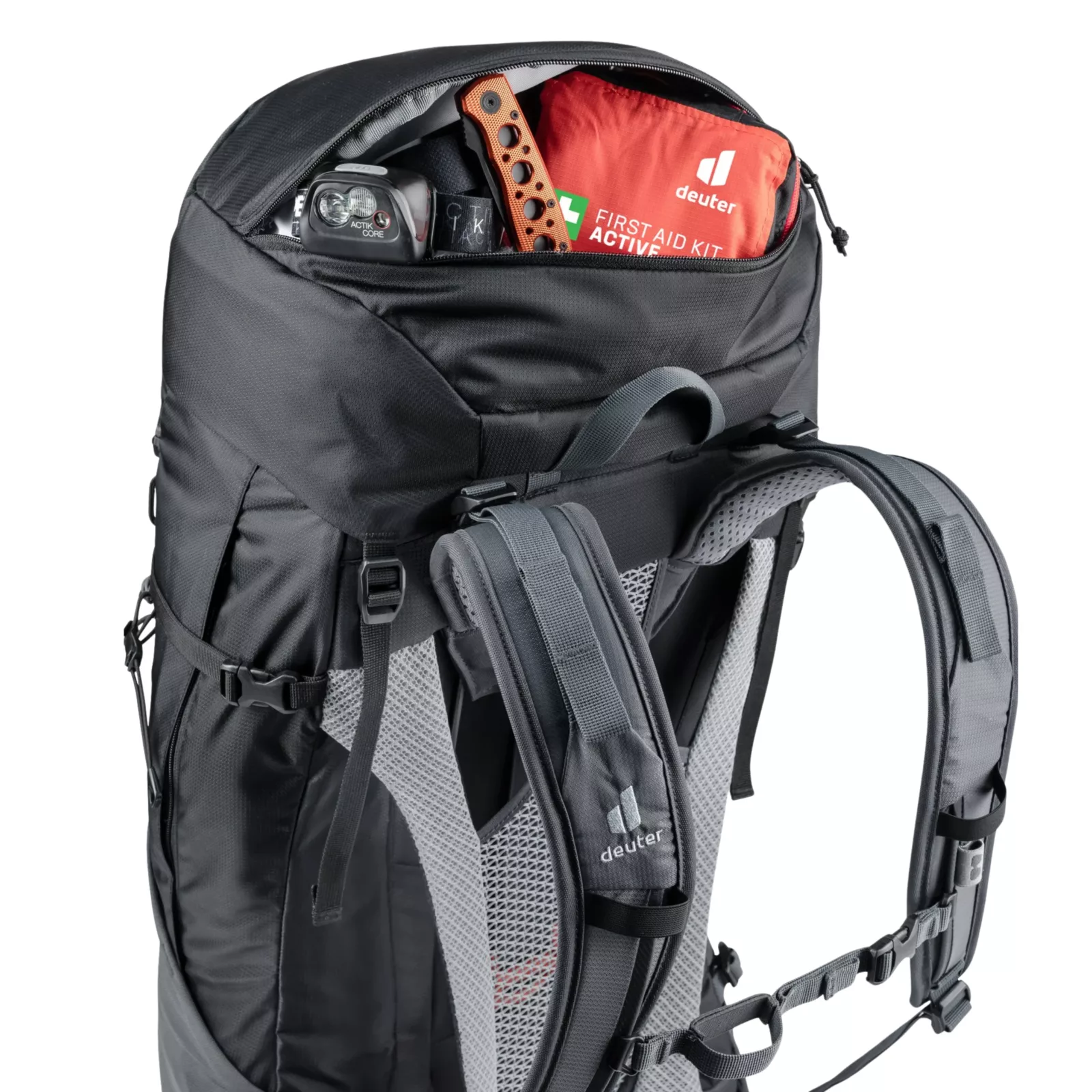 deuter Backpack Futura Air Trek 50+10 – Uomo – Antracite