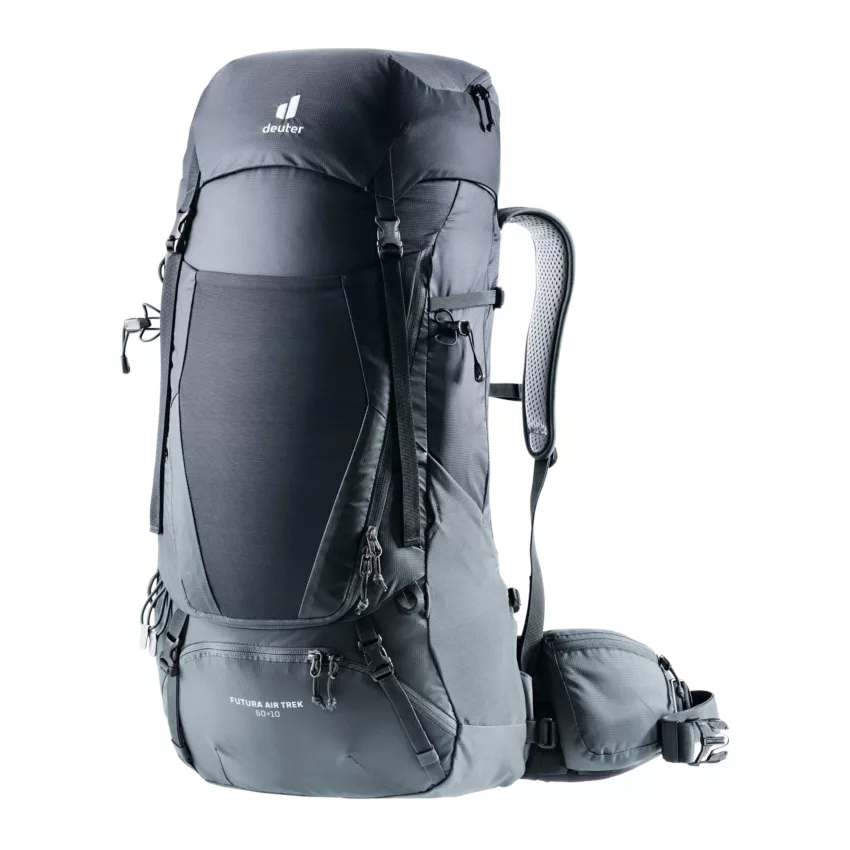 deuter Backpack Futura Air Trek 50+10 – Uomo – Antracite