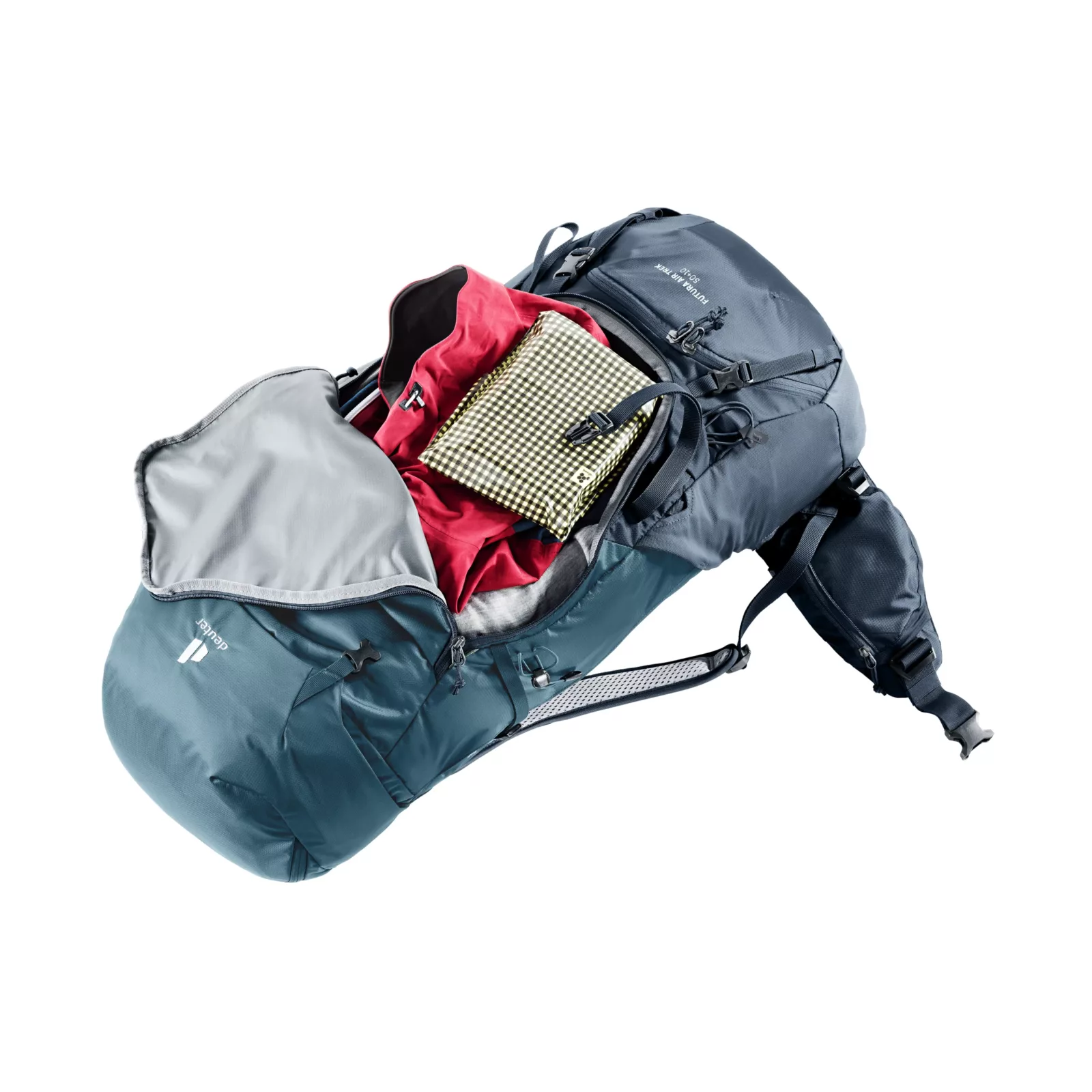 deuter Backpack da trekking Futura Air Trek 50+10 – Uomo – Blu