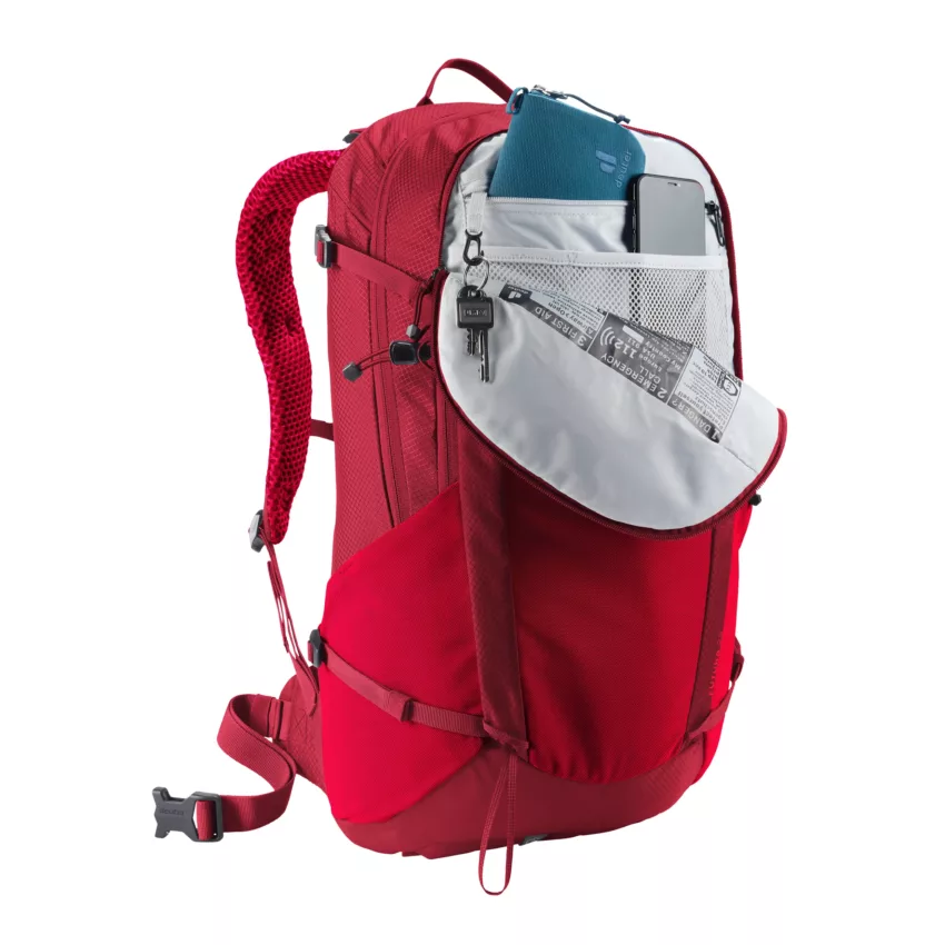 deuter Zaino da trekking Futura 23 – Uomo – Rosso