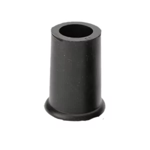punte per bastoni da passeggio nere rotonde 22 mm
