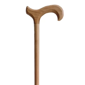 Bastone da passeggio in legno di faggio marrone chiaro