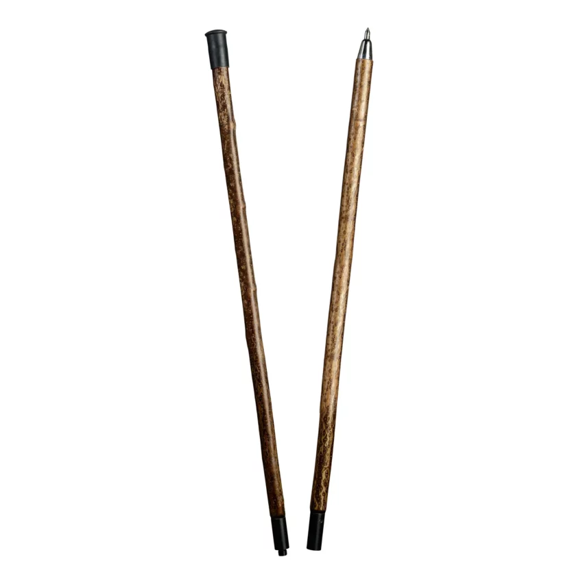 Bastone da caccia in nocciolo, in due parti, 175 cm