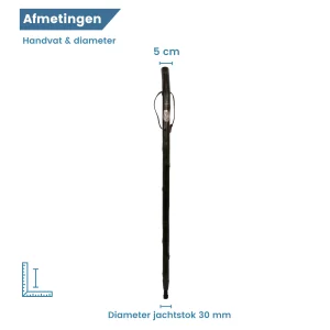 dimensioni del bastone da caccia
