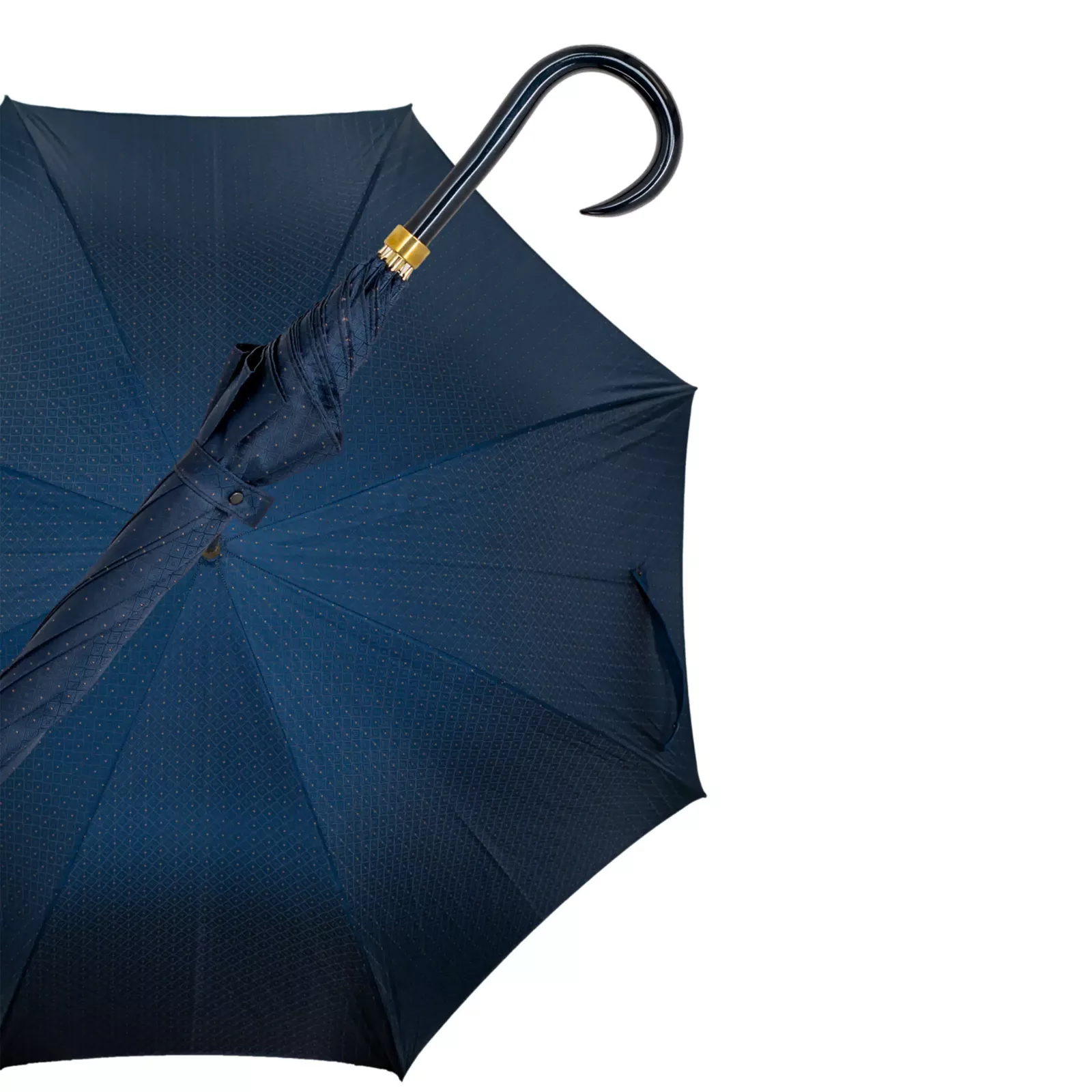 gastrock Ombrello in tessuto di raso italiano blu scuro