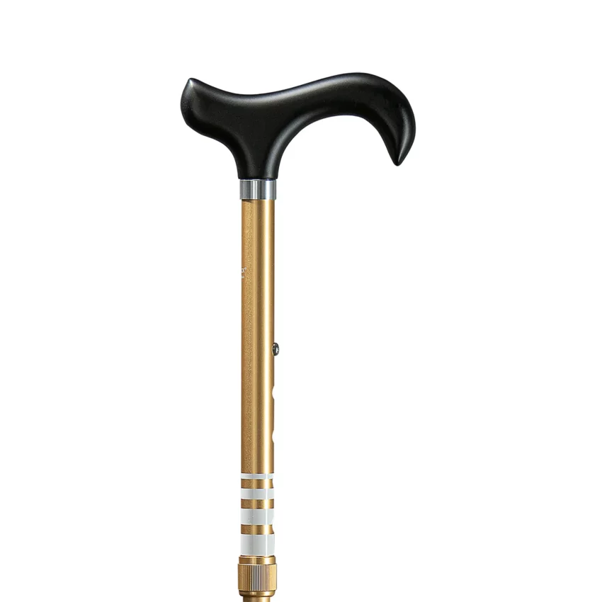 gastrock Bastone da passeggio telescopico Ringel, oro champagne