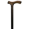 Gastrock Bastone da passeggio in legno di faggio - Uomo - 18 mm - Marrone - Impugnatura Fritz