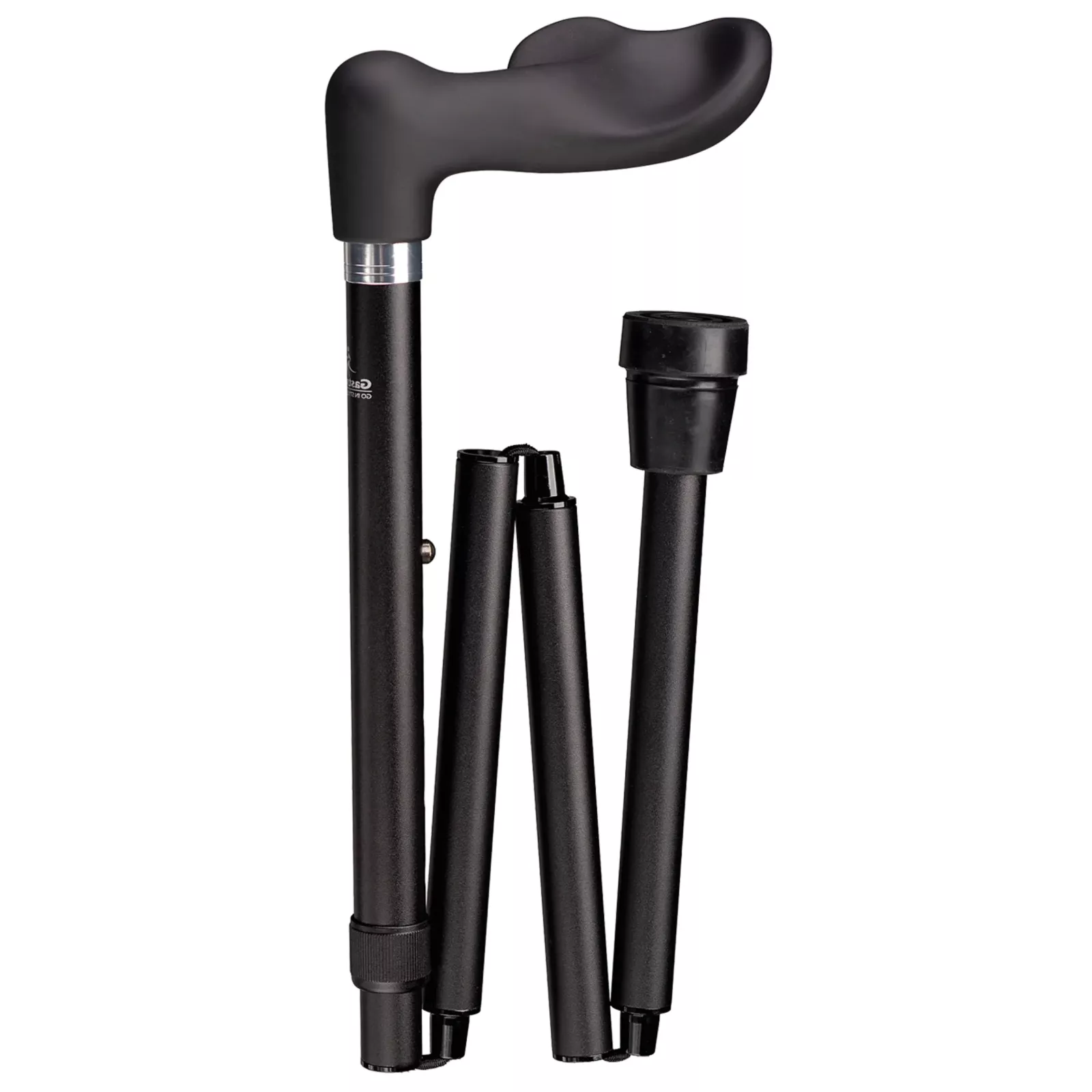 ergonomico pieghevole nero soft touch destra
