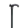 Gastrock Bastone da passeggio ergonomico - Nero - Impugnatura Relax - Per destrimani