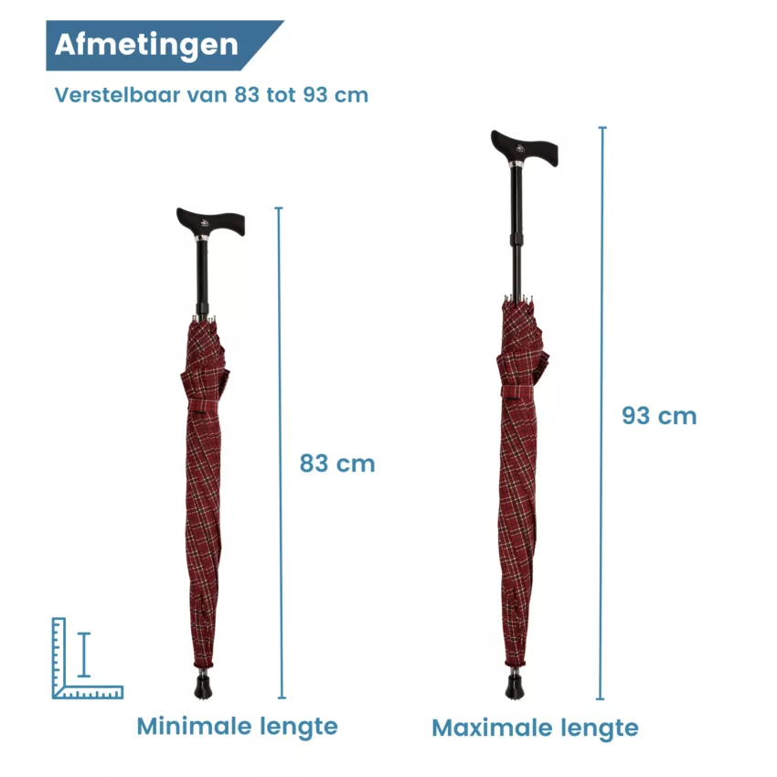 Dimensioni dell'ombrello a Bastone da passeggio