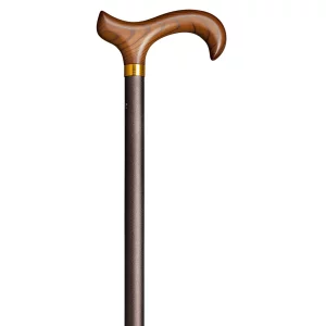 gastrock Bastone da passeggio regolabile con impugnatura Derby color bronzo