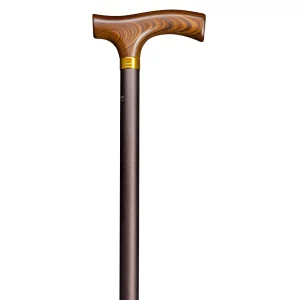 gastrock Bastone da passeggio regolabile in bronzo con impugnatura Fritz