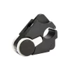 Gastrock Supporto per bastone da passeggio - Porta-bastone da passeggio - Morsetto - Nero - Bianco
