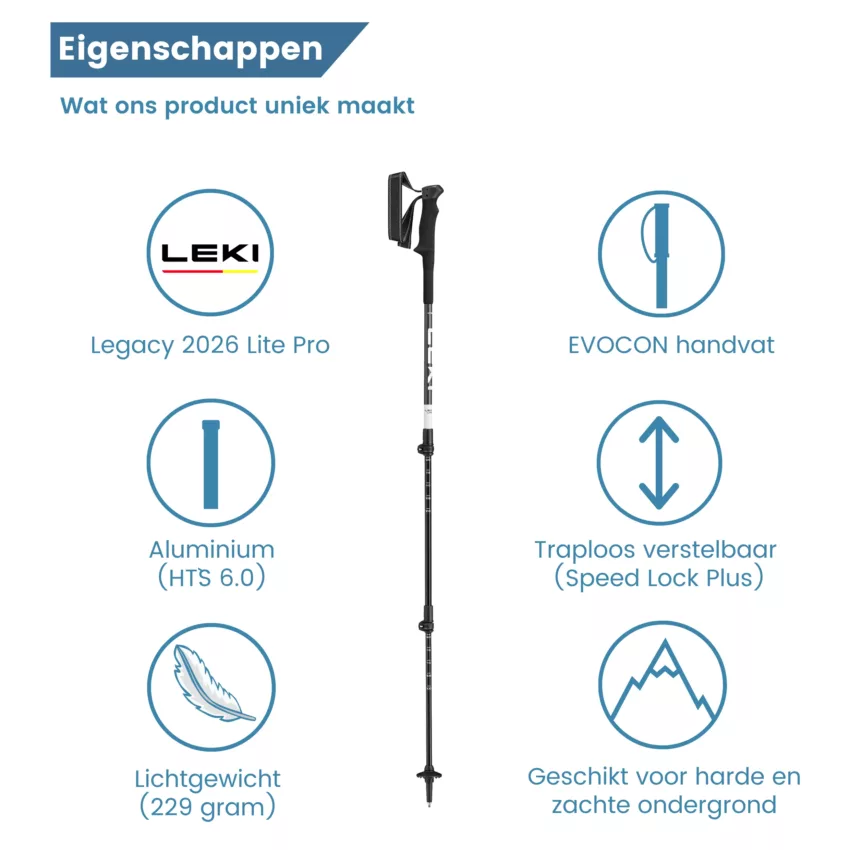 Bastoni da trekking Legacy 2026 Lightweight Pro