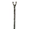 Classic Canes Bastone da caccia - Legno di castagno con corteccia - Impugnatura per il pollice