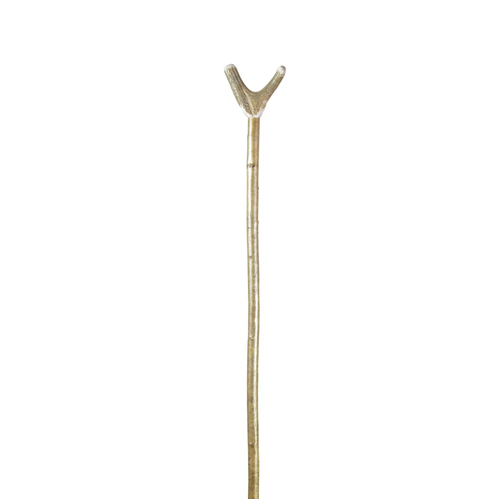 Bastone da caccia con corna di cervo e impugnatura a pollice, 135 cm