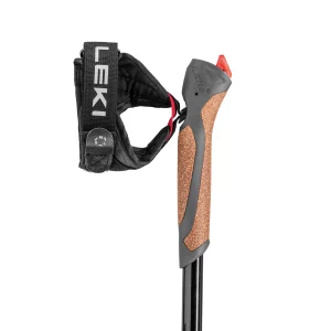 Bastoncini da Nordic Walking con impugnatura a spirale e anello