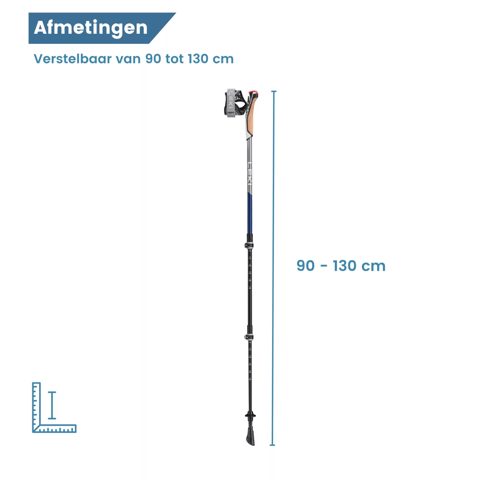 Dimensioni dei bastoncini da Nordic Walking Traveller