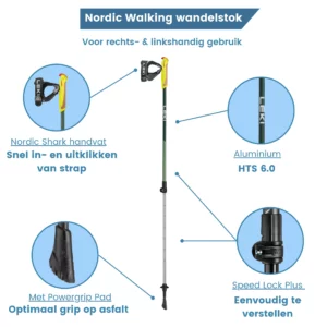 Caratteristiche dei bastoni da passeggio per nordic walking