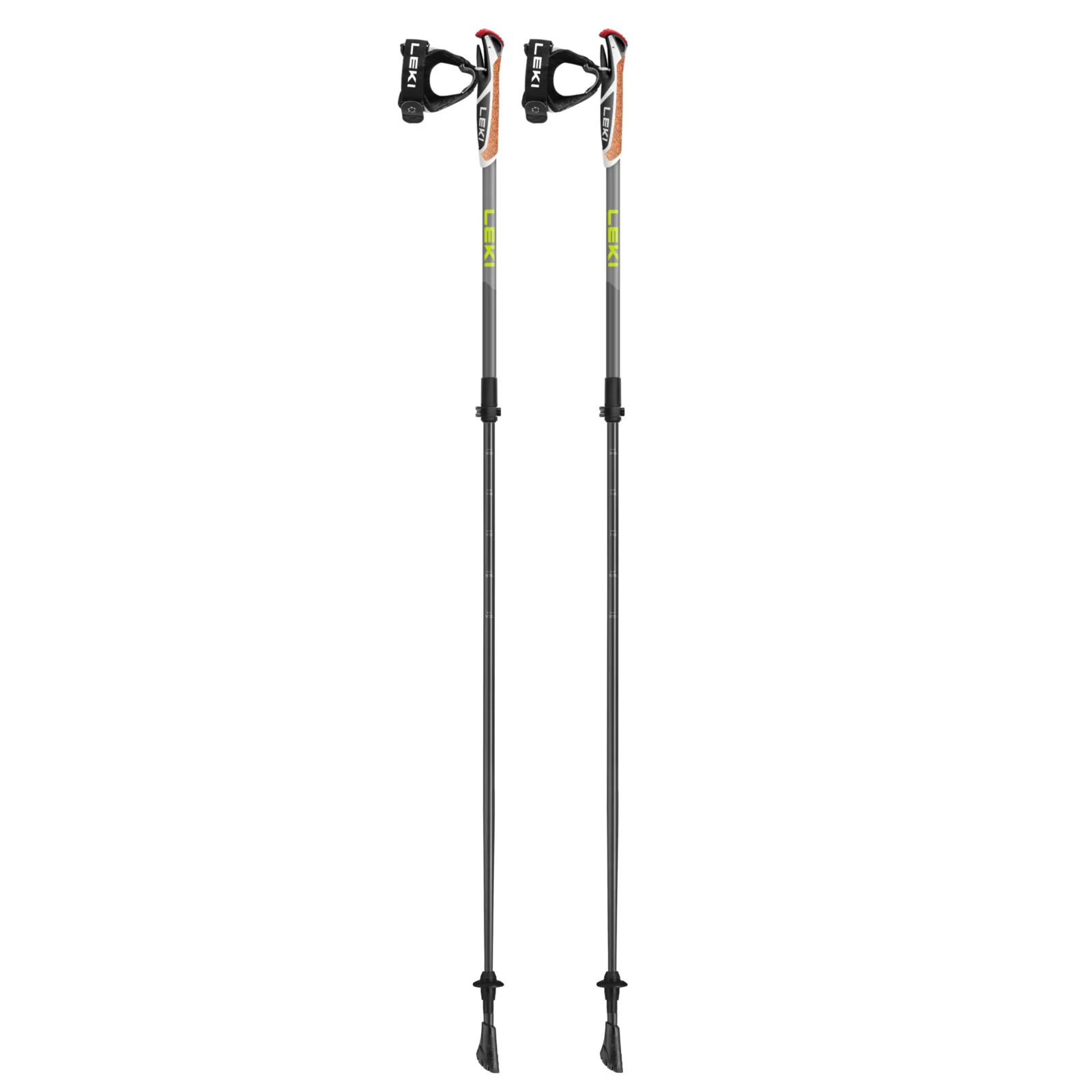 Bastoncini da Nordic Walking Spin Shark SL argento con grigio