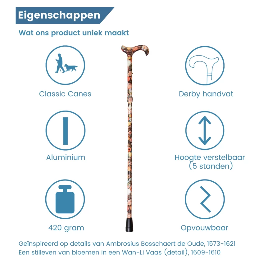 Bastone da passeggio Stil Leven pieghevole – caratteristiche