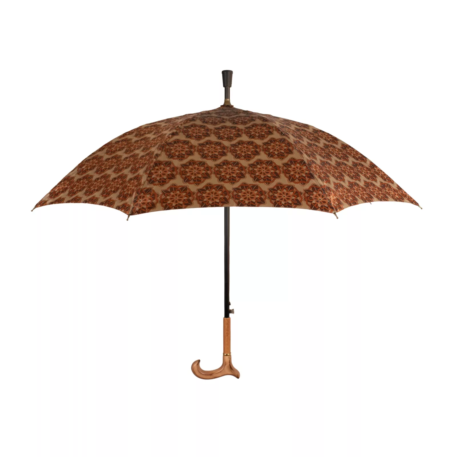 Ombrello a Bastone da passeggio beige, completo