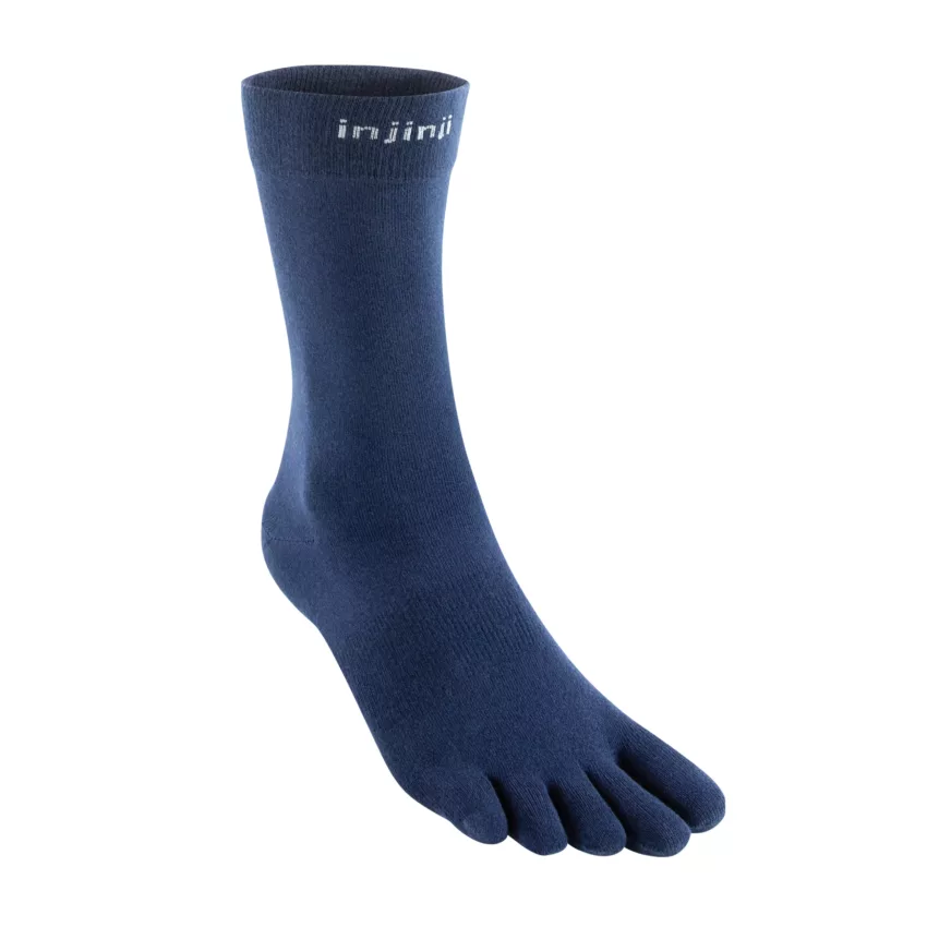 Calzini a cinque dita m everyday lightweight crew dalla taglia 40 alla 44 blu