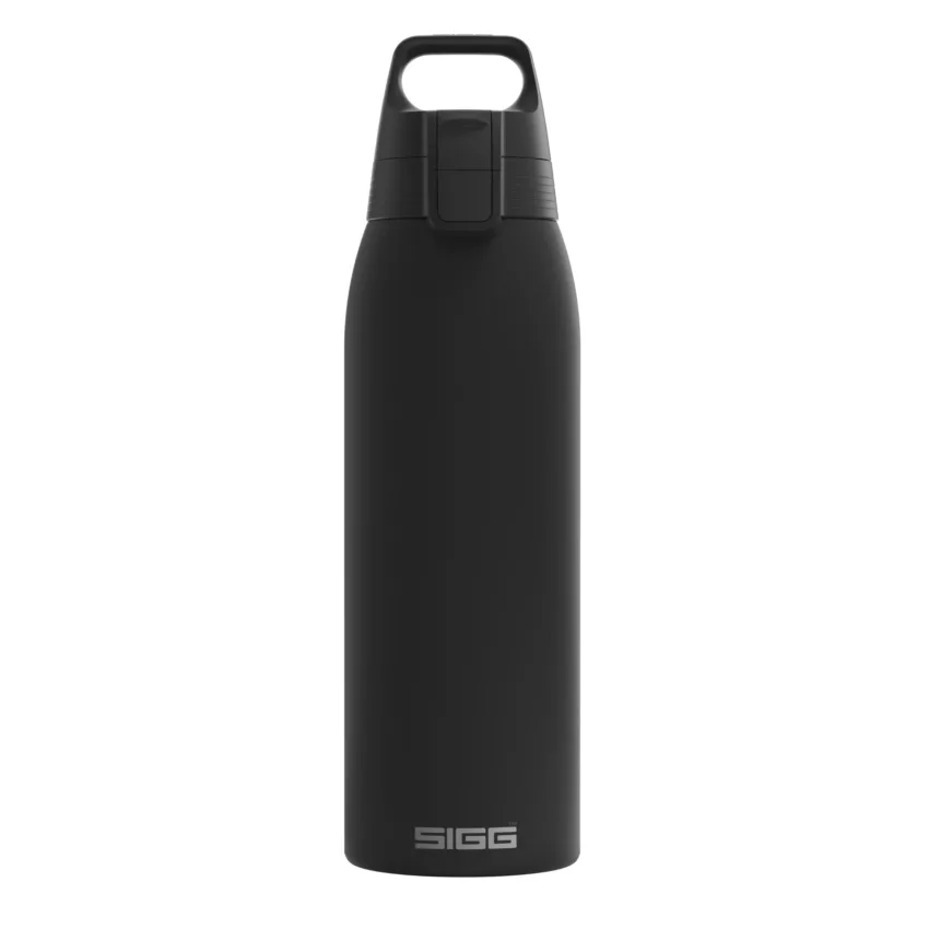 Bottiglia termica Shield Therm One nera da 0,75 litri