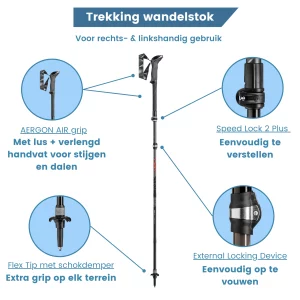 Punti di forza dei bastoncini da trekking