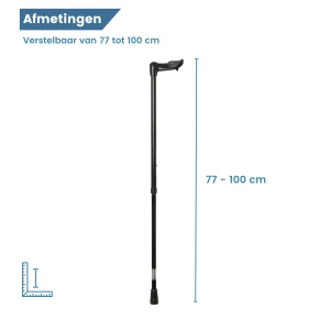 Lunghezza del bastone da passeggio ergonomico