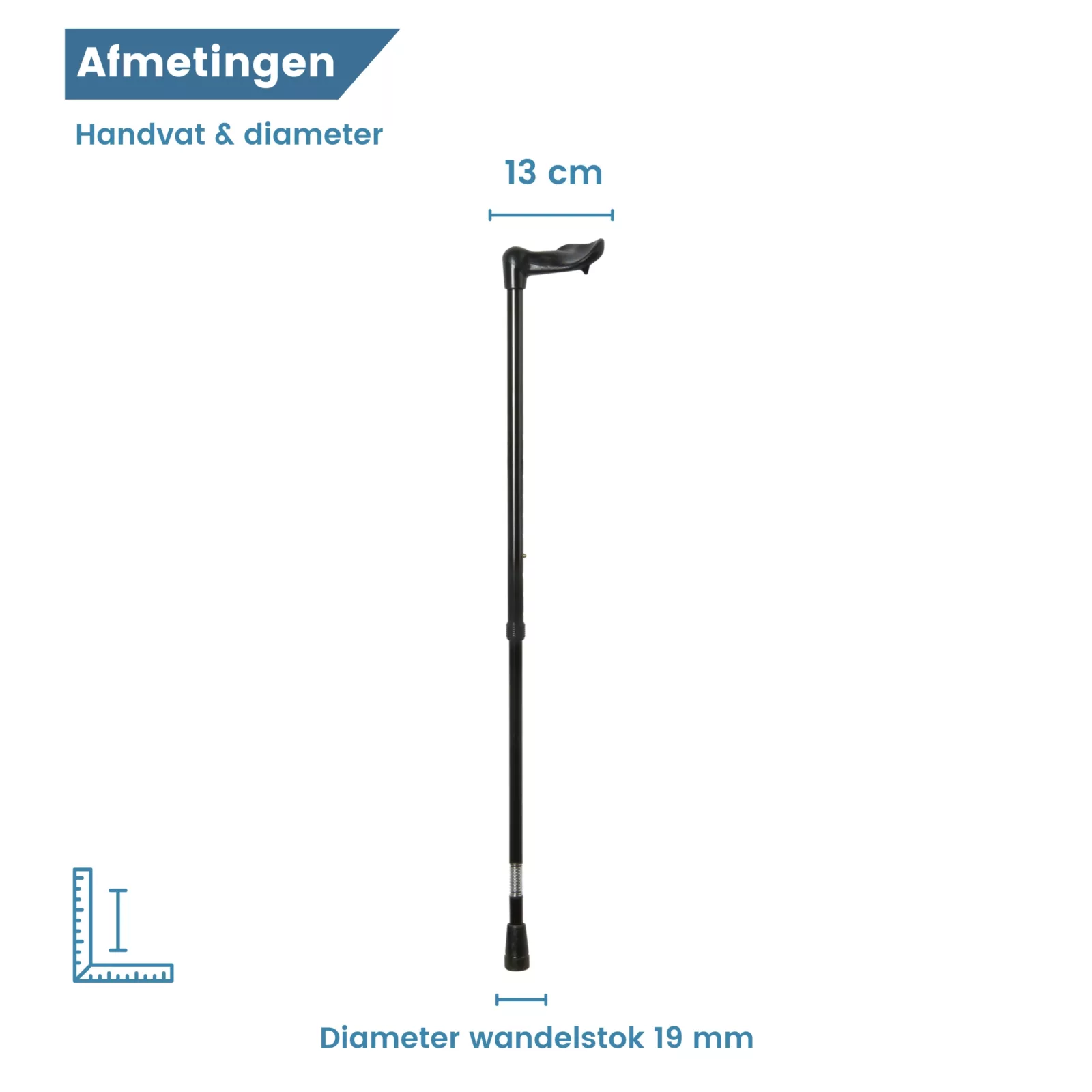 Dimensioni del bastone da passeggio