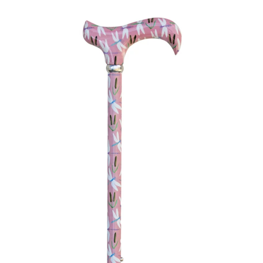 Bastone da passeggio rosa