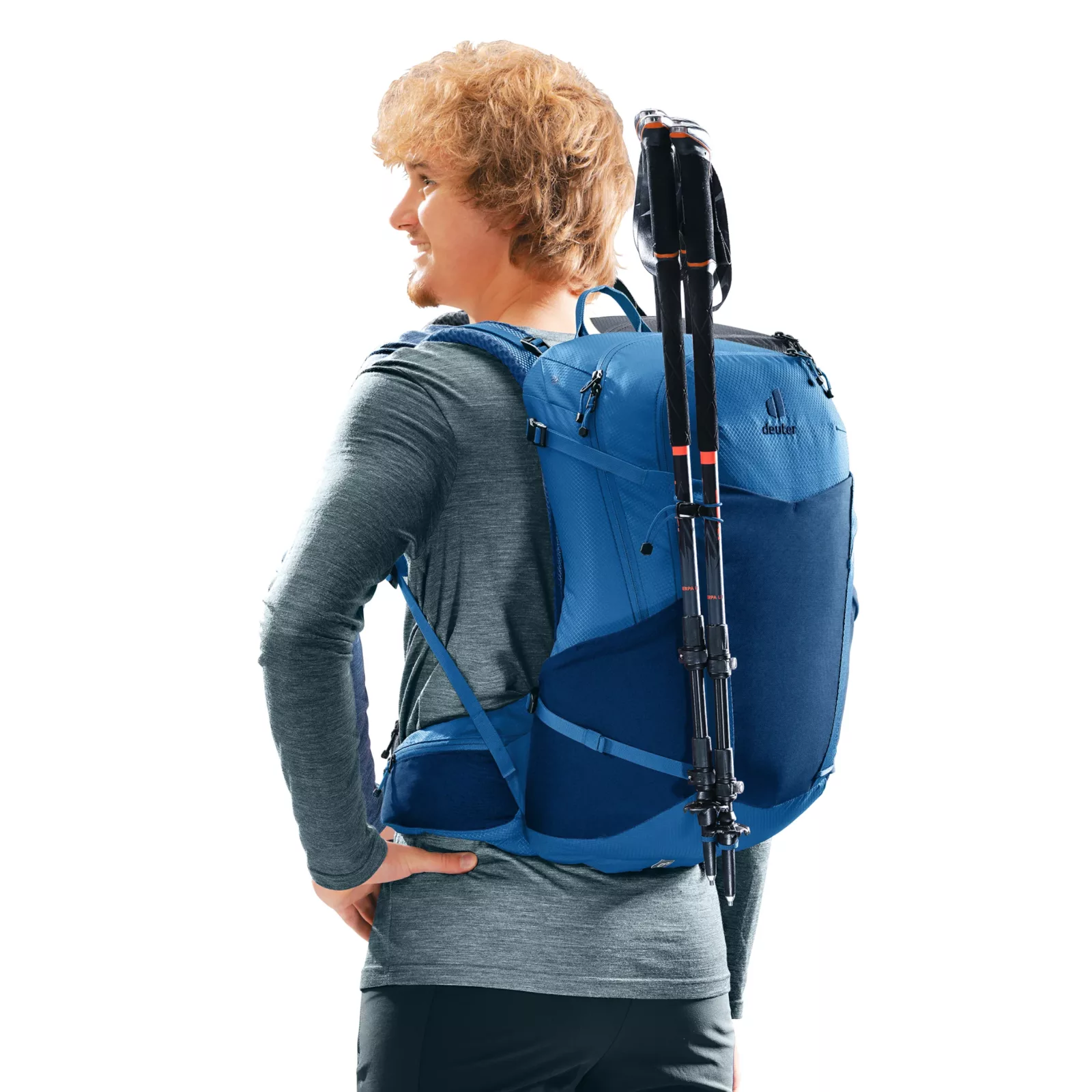 deuter Zaino da trekking Futura 27 – Uomo – Blu