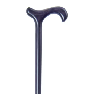 Bastone da passeggio in legno di faggio blu navy