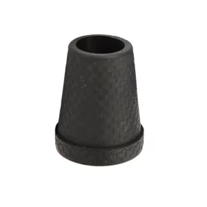 Puntale per bastone da passeggio 18 mm nero