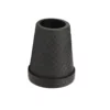 Gastrock Puntale per bastone da passeggio - Nero - Con inserto in acciaio - 14 mm
