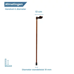 Bastone da passeggio ergonomico