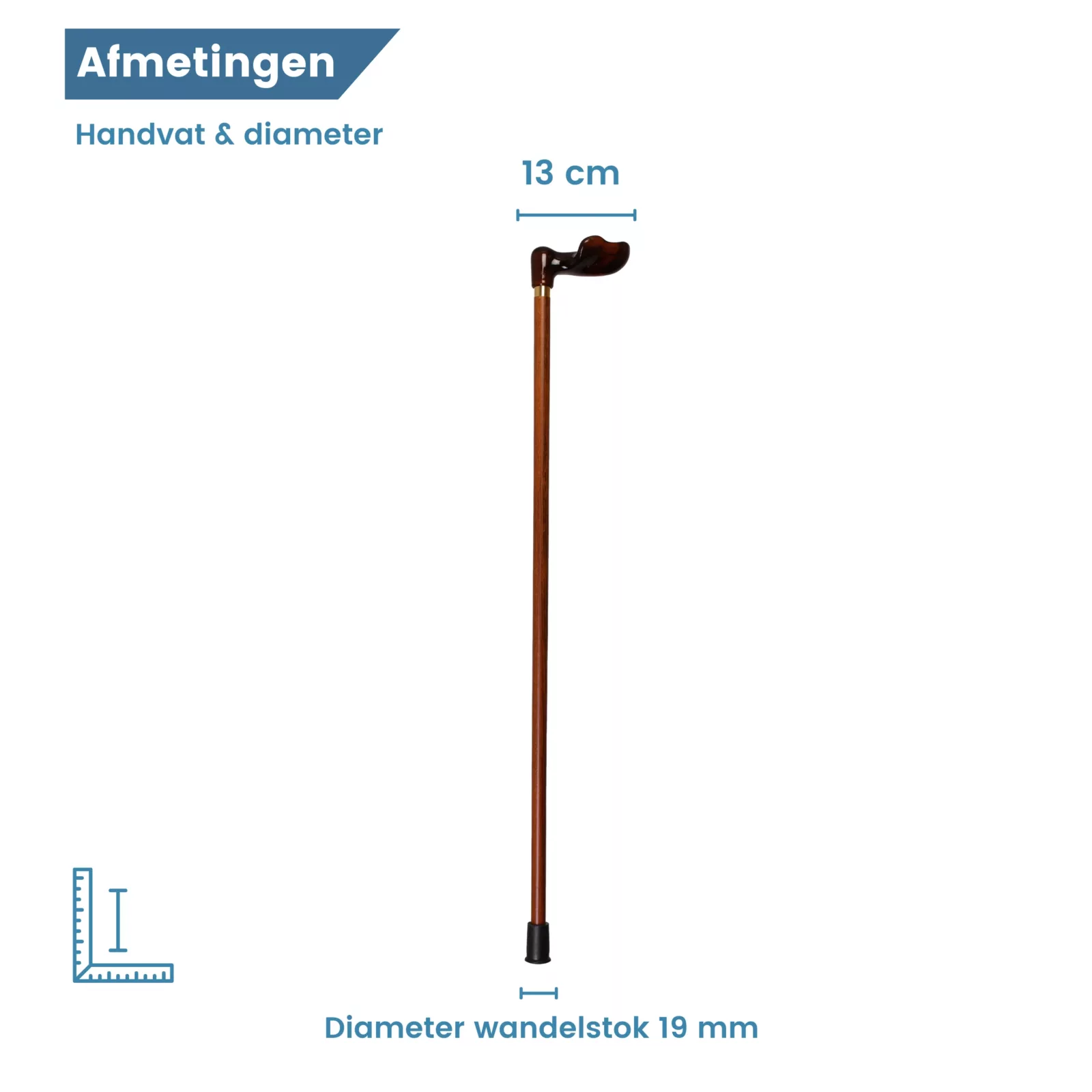 Bastone da passeggio ergonomico