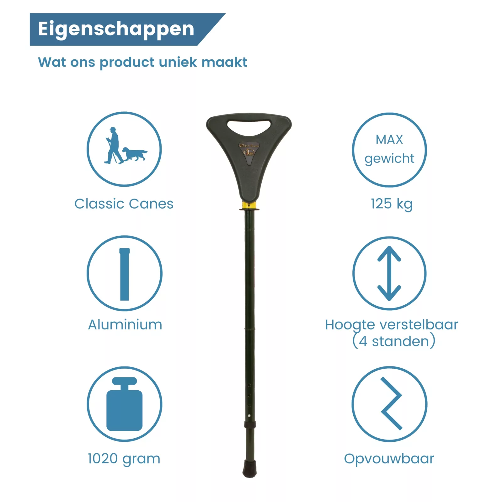 Caratteristiche flipstick , colore verde