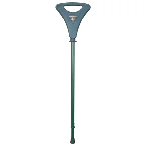 Bastone da passeggio con sedile Walker flipstick verde